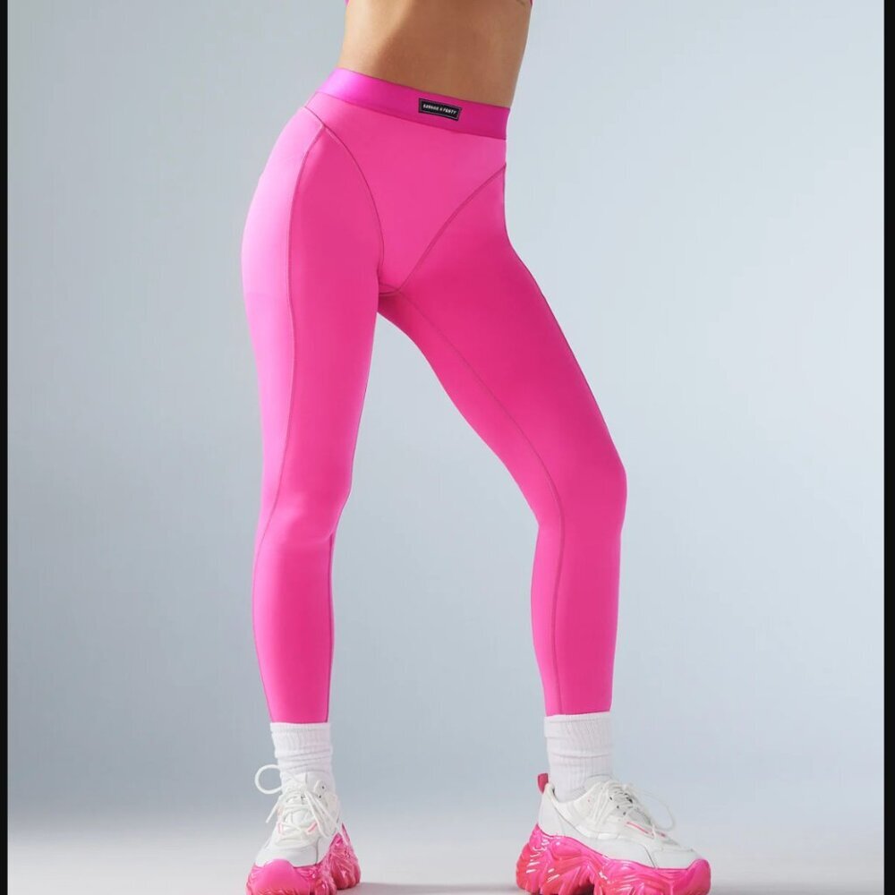 Savage X Fenty Sport LINEUP HIGH-WAIST POCKET LEGGING XL NWT PInk